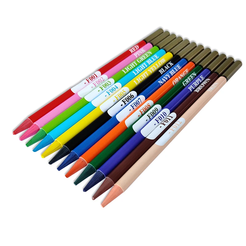 Art supplies woodless colored pencil 12 color pencils for kids