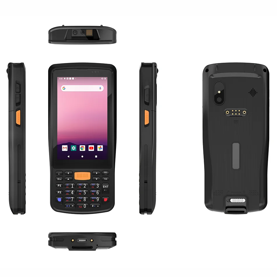 Handheld Terminal PDA Mobile Android 11 Data Collector Inventory Machine Warehouse Inbound Industry Mobile Phone Scanner