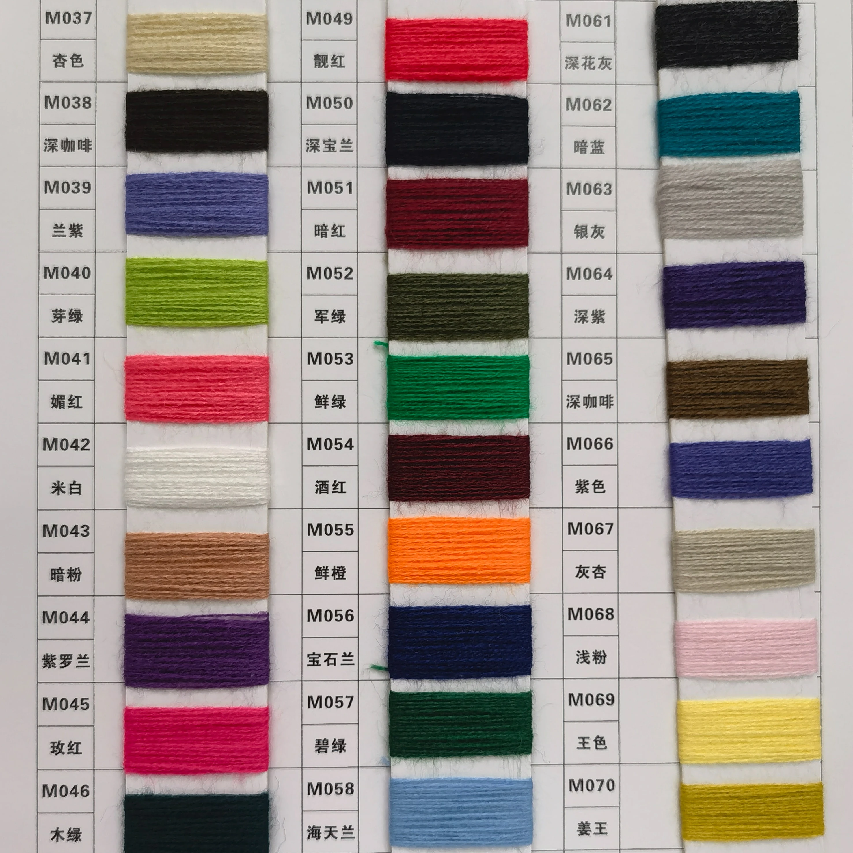 High quality soft 30% wool 70% acrylic wool blended yarn acrylic yarn suitable for knitting sweaters