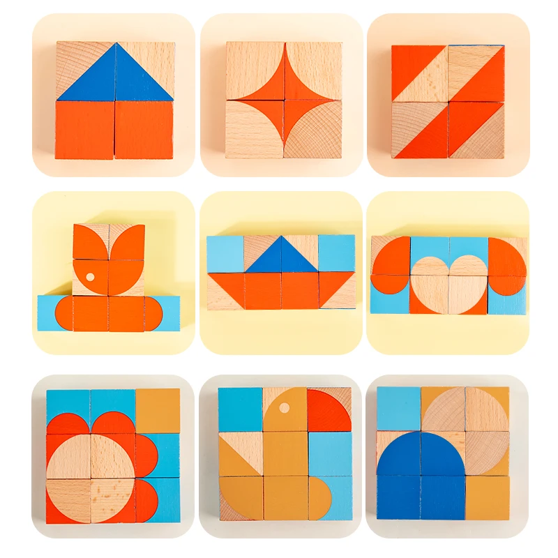 2024 New Products Cube thinking block early educational block toys for Kids Toddler Boys and  Girls Juguetes Para Nias De 9 a 12