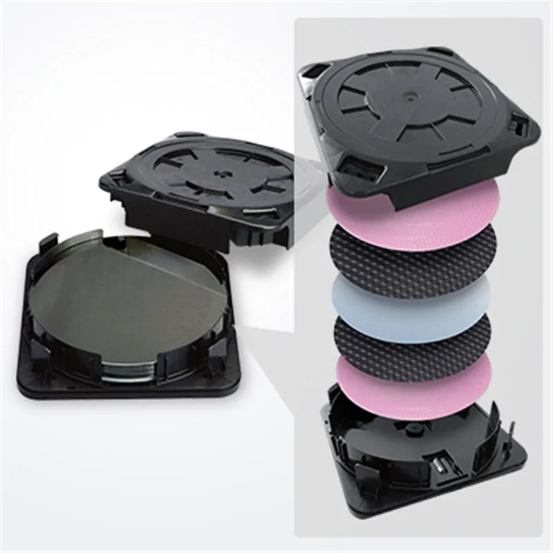 Stable surface resistivity Black PE anti-static wafer gasket conductive sheet embossed film separator