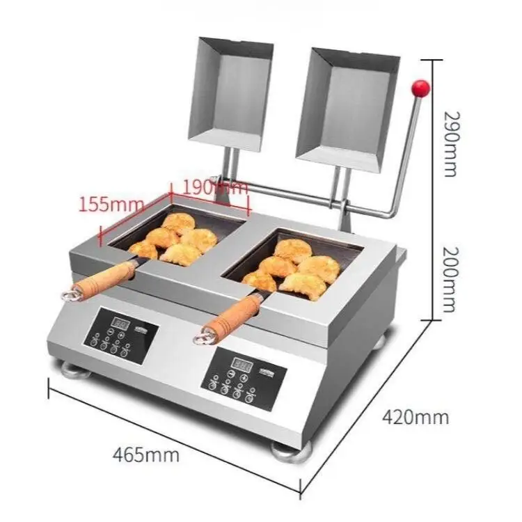 3000W source factory direct sales stainless steel Chinese commercial dumpling maker