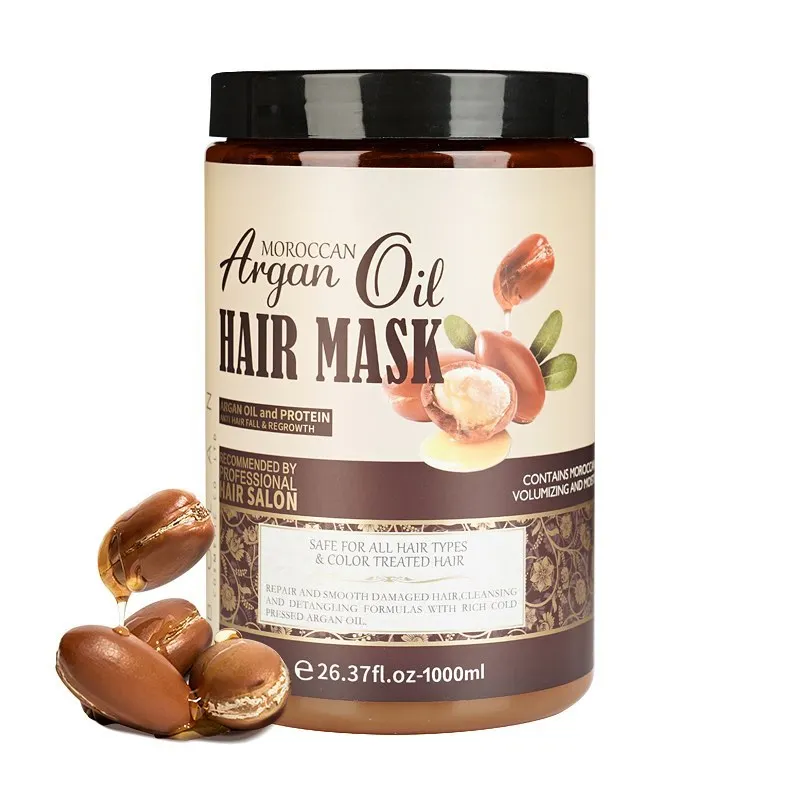Custom Keratin Protein Treatment Collagen Restoring Nourishing Hydrating Argan Oil Hair Mask For Damage Hair Repair