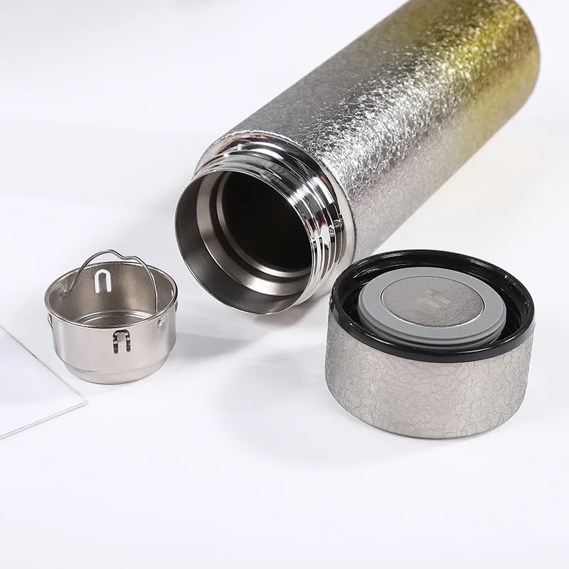 High-Appearance Level Titanium Thermos Cup Manufacturer Dual Purpose Car Outdoor Camping Health Kettle Tea Water Premium Flasks