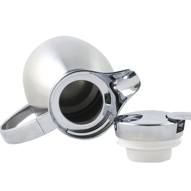 High Quality 1.5L 2.0L Large Capacity Double Wall Stainless Steel Insulated Vacuum Pot Thermal Jug Hot Cold OEM LOGO