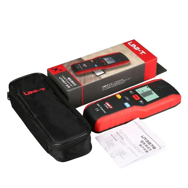 Wire Detector Wall Scanner Metal Detector Wood Finder Wall Hidden Wire Detector Quick Scan Detection UT387B