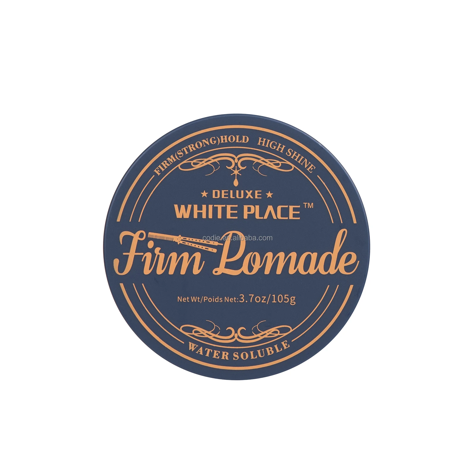 Most Popular in 2024 White Place Brand Wax Type Professional Hair Pomade Pliable Hair Styling Fiber Pomade For Men