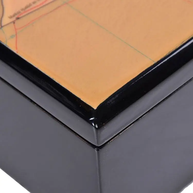 KSA Jeddah season wholesale Custom arabic style high glossy gourmet dates and chocolate wooden  box for gift