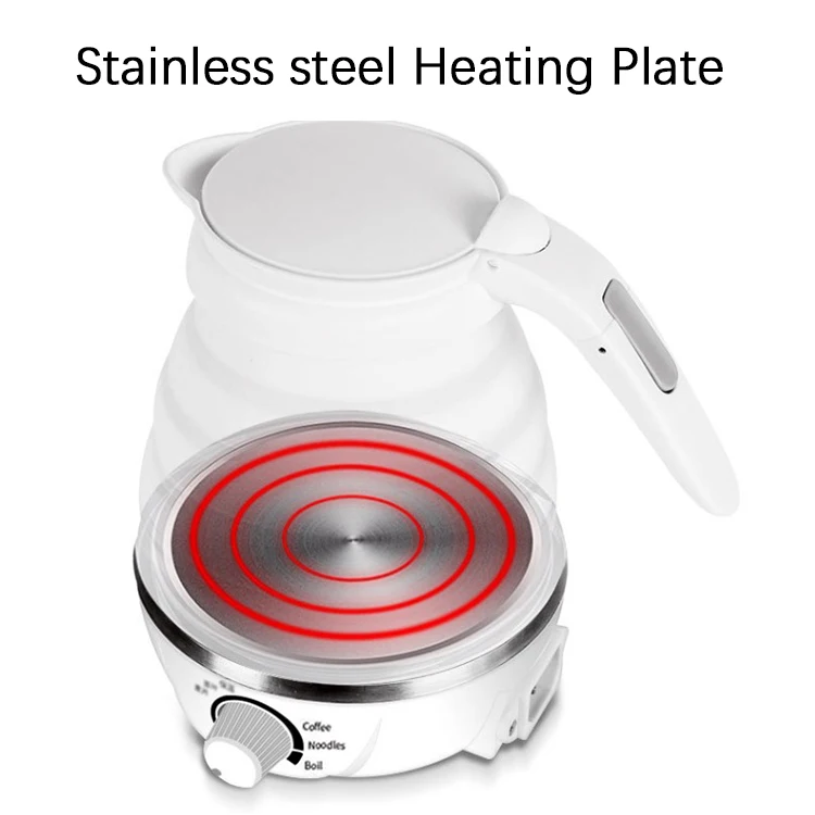 Mini Folding Electric Kettle Electric Tea Water Boiler Portable Travel Foldable Electric Kettle