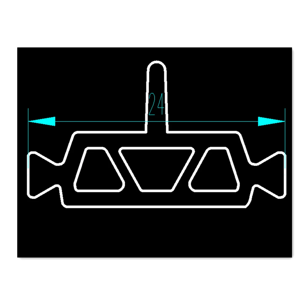 
Custom special shapes Thermal barrier polyamide profile Nylon thermal insulation 