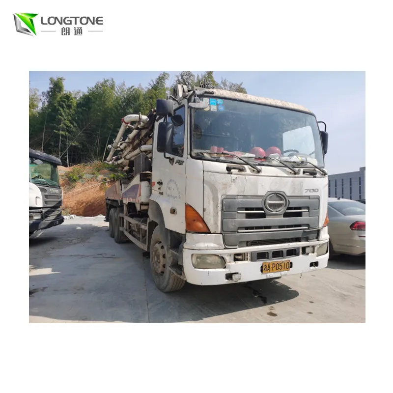 Changsha Concrete Pumps Zoomlion CIFA 52m ACTROS Chassis Refurbished Concrete Pump Truck