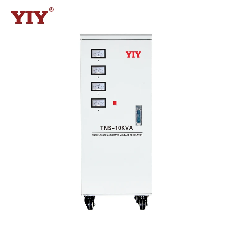 10KVA High Voltage Low Pressure Automatic Voltage Regulators Stabilizers For Rir Conditioner 3 Phase Static Home Used Fridge