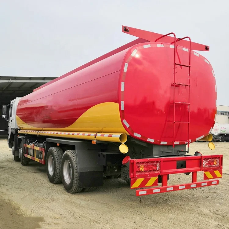 Большой объем HOWO 12 колеса 30m3 30000 литров 8000 галлонов топливный бак дизельный грузовик