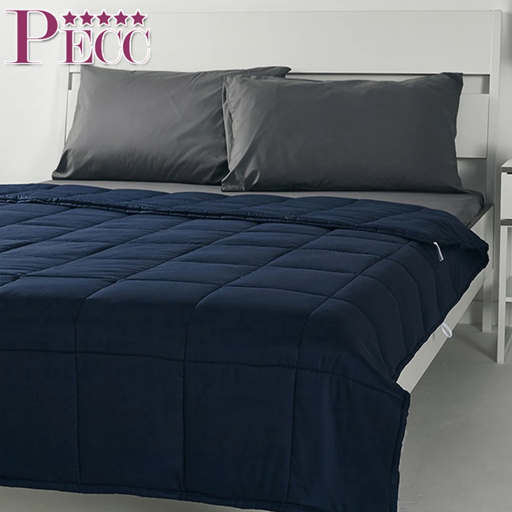 Soft Thick Comfort Blanket with Premium Ceramic Beads Stress Relief  Weighted Blanket King Cooling Breathable Heavy Blanket