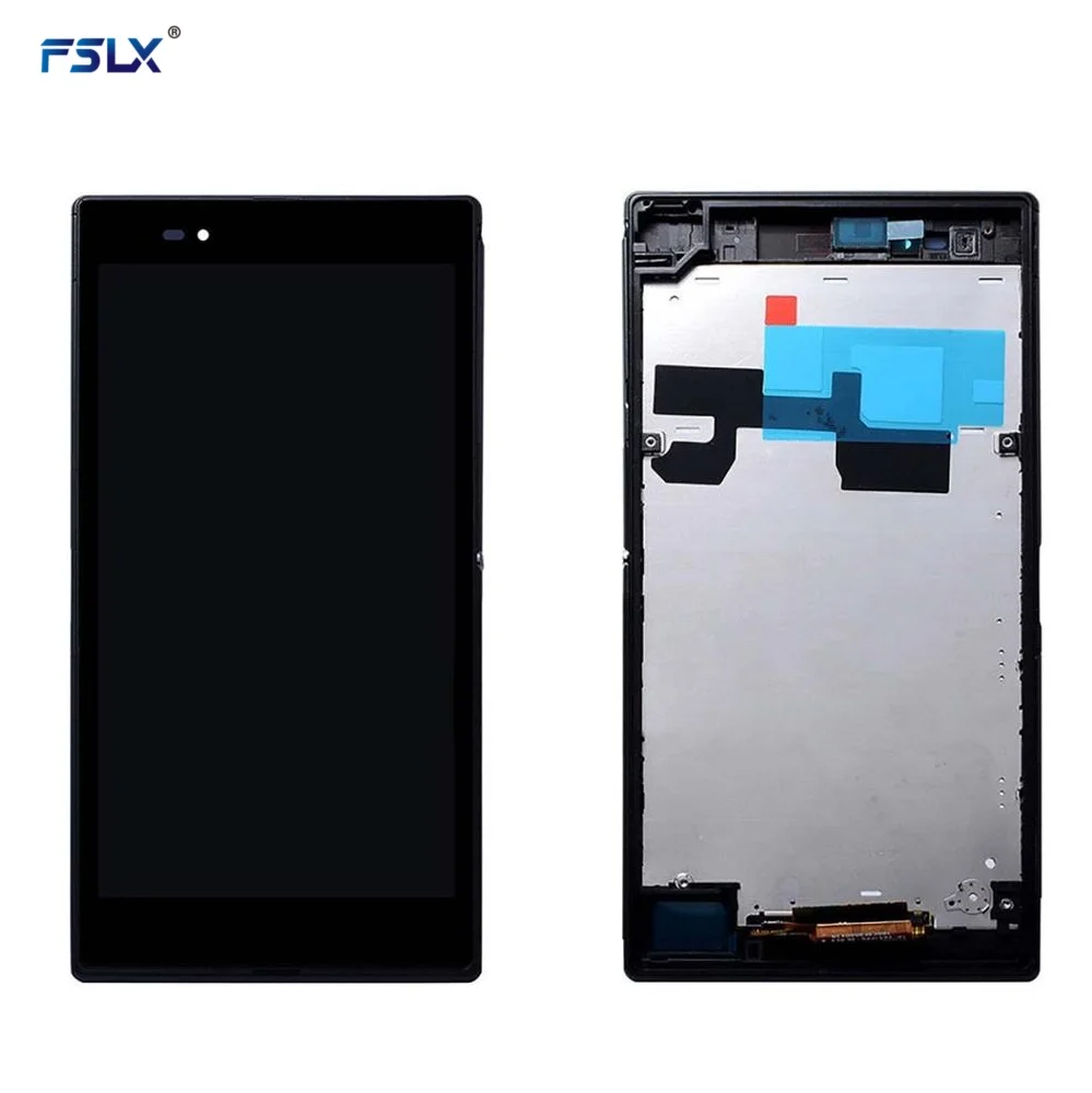 Mobile Phone LCDs For Sony Xperia Z L36h L36i With Frame Touch Screen Lcd For Sony Xperia Z C6603 C6602 Lcd Display