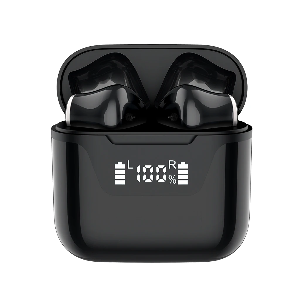 J101 TWS Custom Wireless Earbuds Bluetooth 5.1 Digital Display TWS Earphone