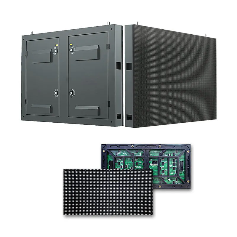 Outdoor 3D advertising LED display panel P5P6P8 poster display stand indoor HD showroom screen