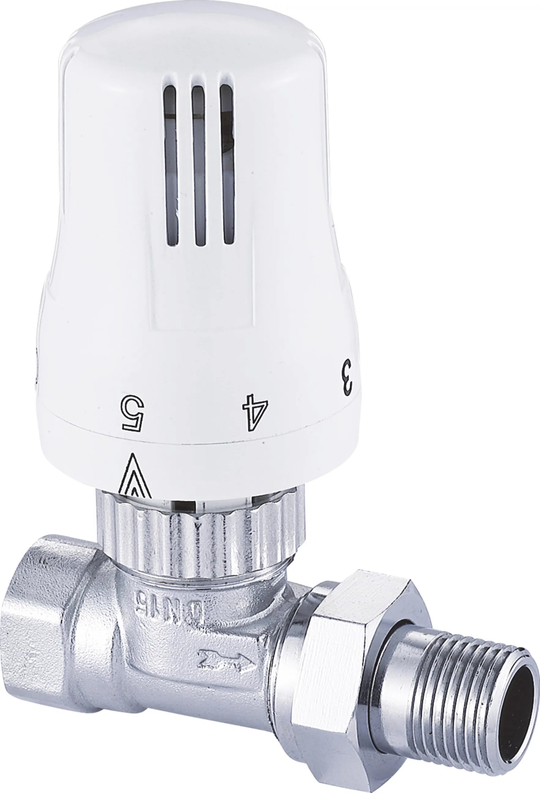 AVONFLOW Thermostatic Radiator Valve TRV for bathroom towel radiator for bathroom 1/2x15mm