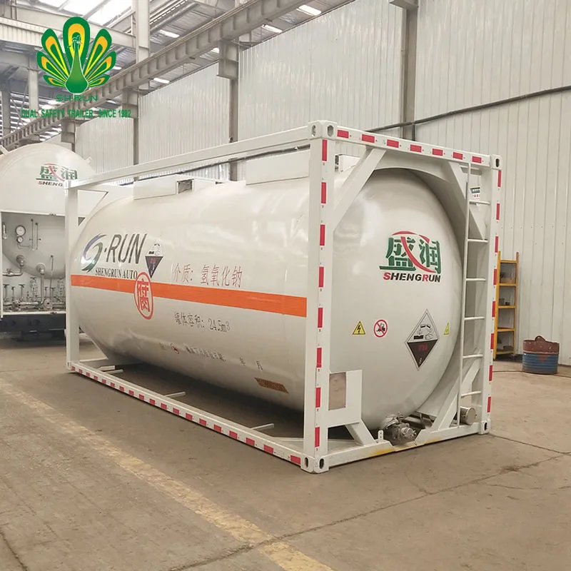 Shengrun 20ft Liquid ISO Tank Container ISO Tanks for Sale