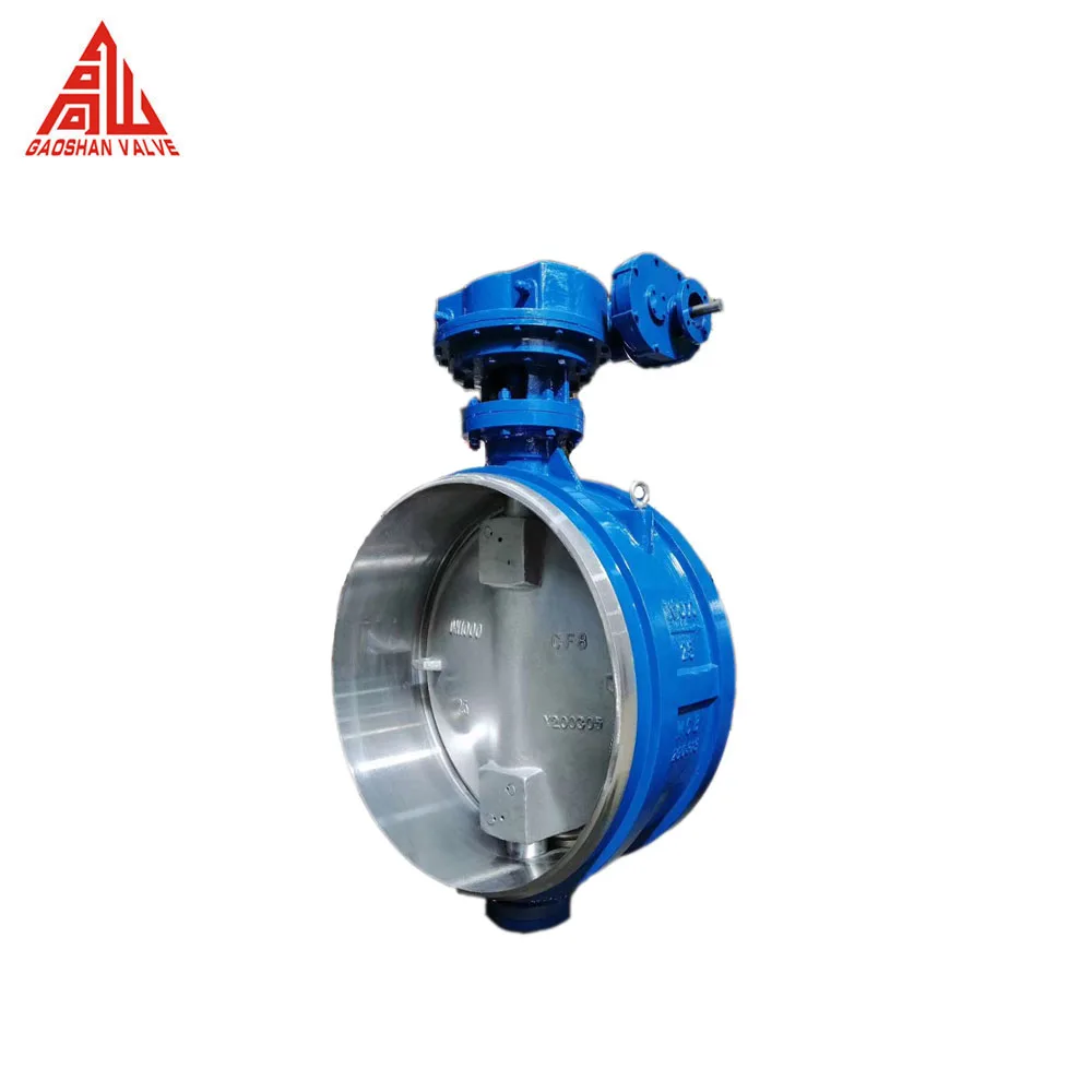D363H 25C Class150 Bi-direction Welded Triple Eccentric Butterfly Valve