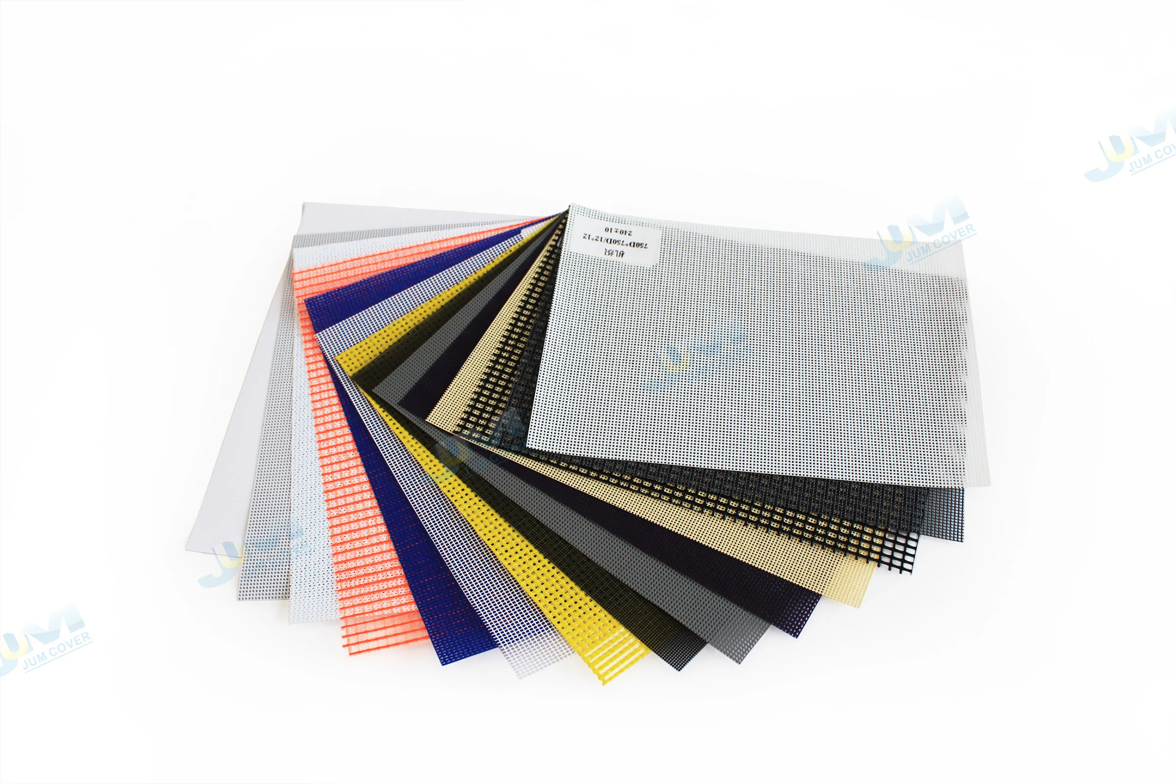 PVC Mesh Fabric PVC Coated Polyester Vinyl Woven Outdoor Mesh Fabric