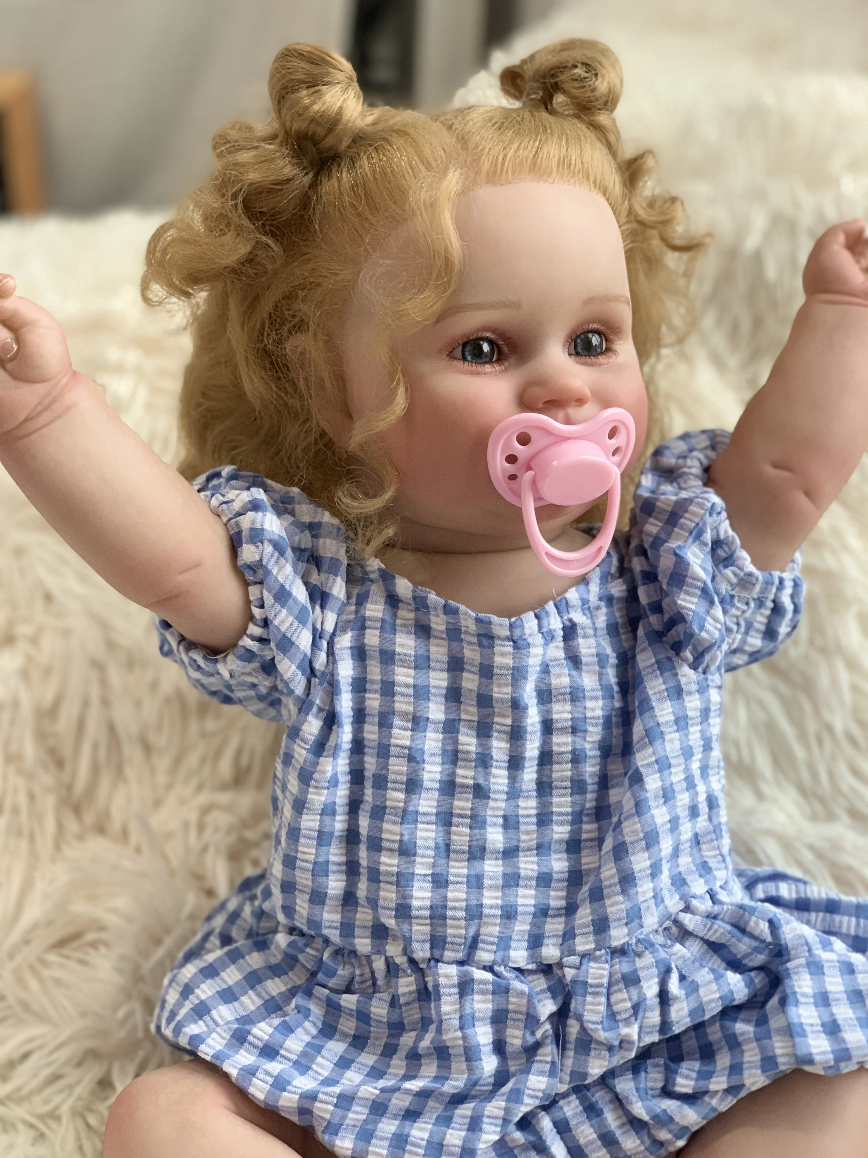 On The Kids Realistic Female Girl Bjd Black African Playpen Minnie Mouse Plush Reborn Baby Doll Boys Vinyl