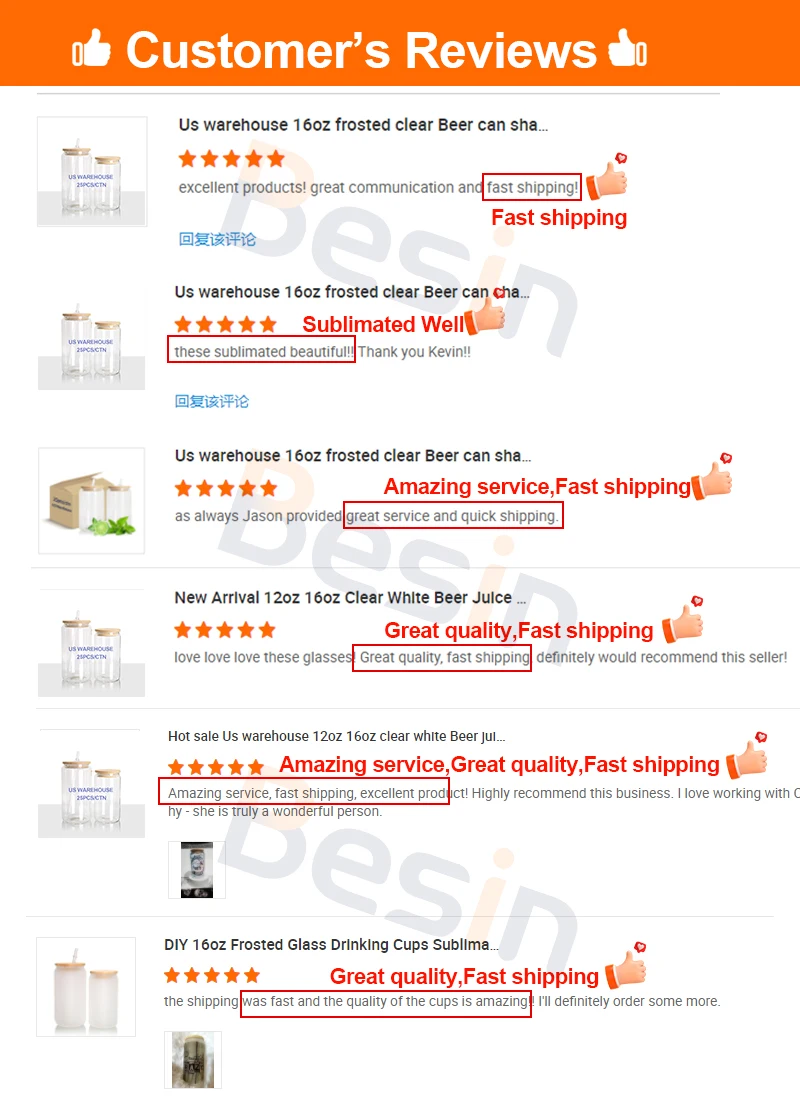 US warehouse sublimation glass can 12oz 16oz iced coffee soda shaped coke glass beer can with bamboo lid