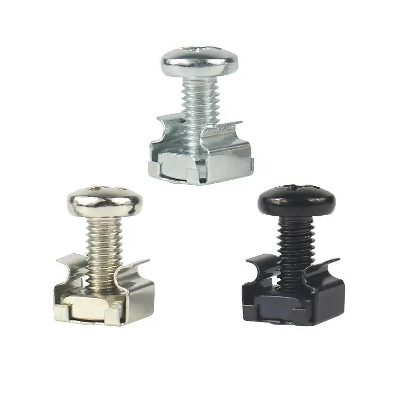 wholesale hot style stainless steel zinc cage nut m5 m6 with screw