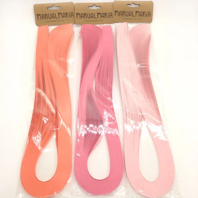 Hot Selling Red Colors Handmade Quilling Paper for Handcraft