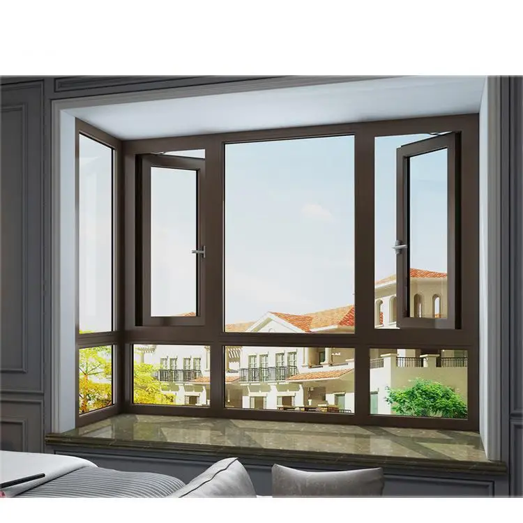 FPA Standard High Quality Us Style Aluminum Casement Window