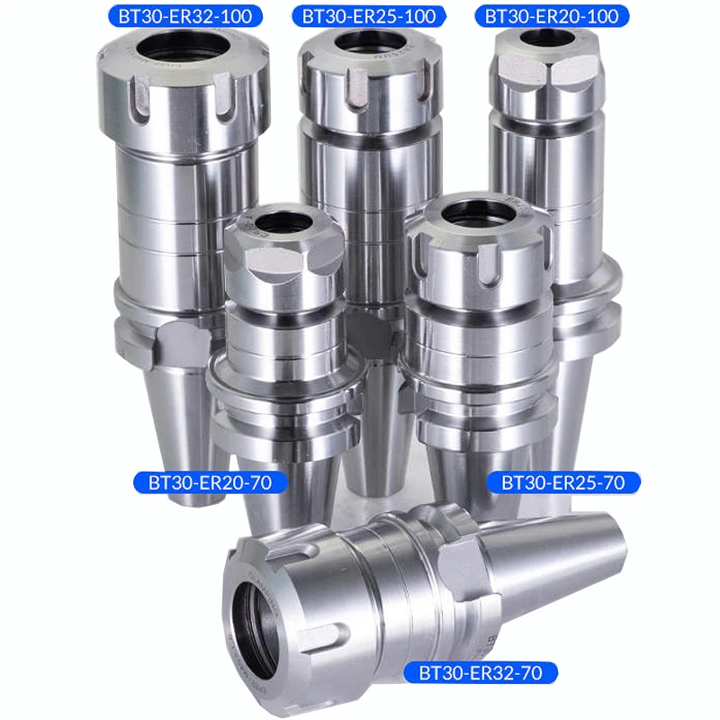 High Quality BT30 BT40 Tool Holder Collet Chuck ER16 ER20 ER25 ER32 ER40 CNC Tool Holder For Machine Milling Holder