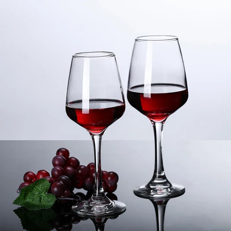 Custom Premium Crystal Hand Blown Red Wine Glasses Clear Large Wine Glass Wedding Christmas Champagne Flutes Water Glass