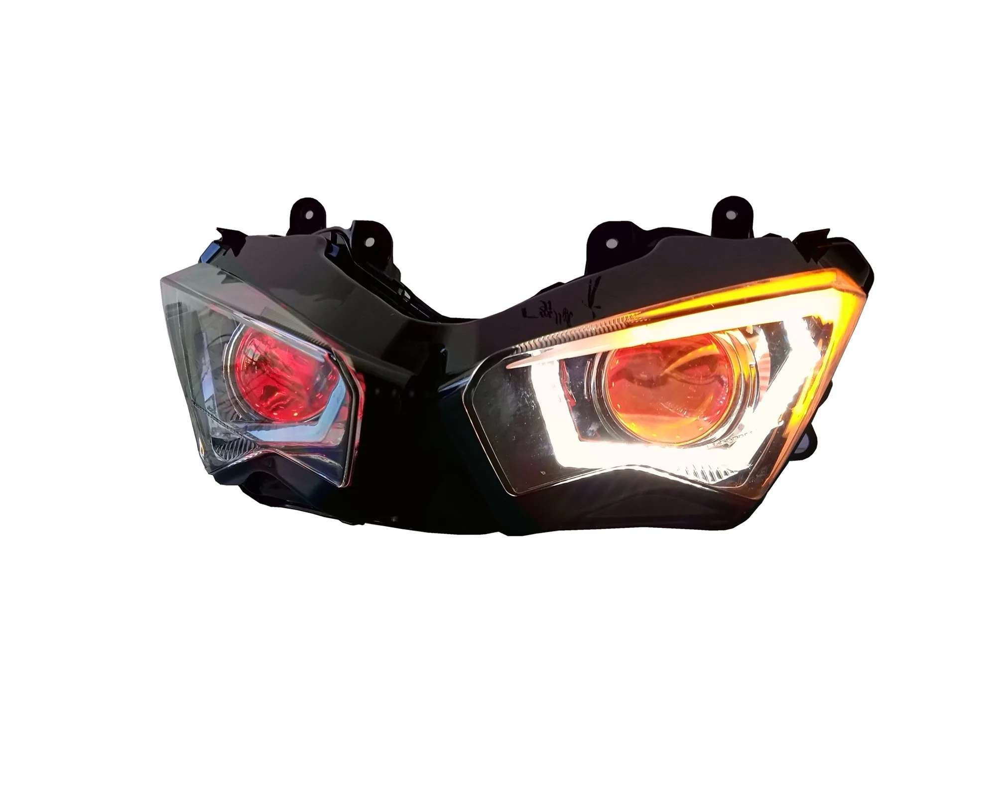 NEW NINJA ZX25R Custom Headlight projector LED NINJA 250 ZX6R head lamp assy for Kawasaki Motor parts & accessories 2021 2022