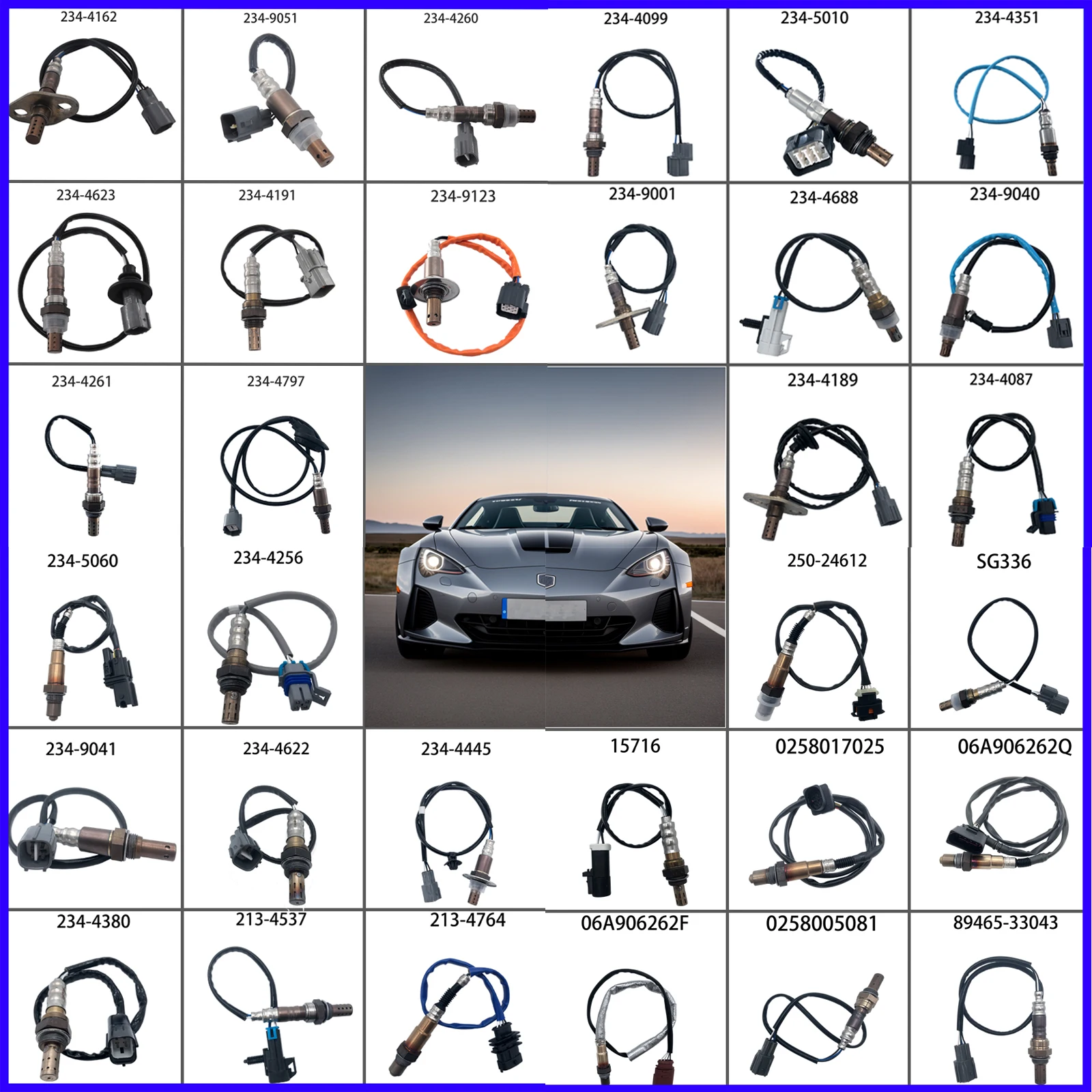 Chevrolet Downstream Oxygen O2 Sensor 25312207 2344236 for Chevrolet OLDSMOBILE CUTLASS SUPREME Coupe OYE31