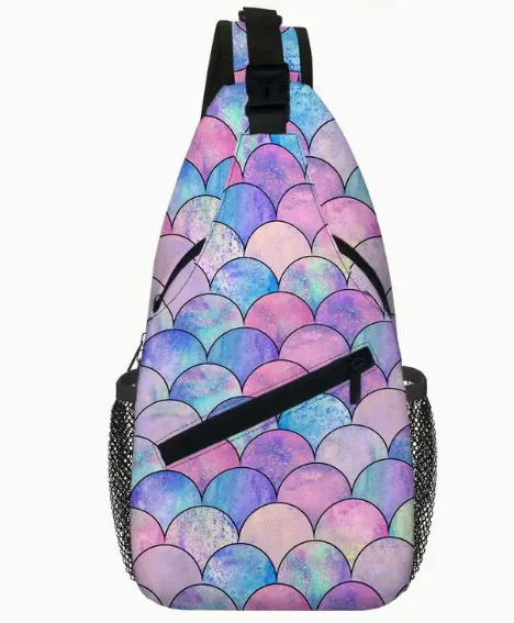 Factory customized strap messenger shoulder bag tactical camouflage chest bag printed crossbody bag