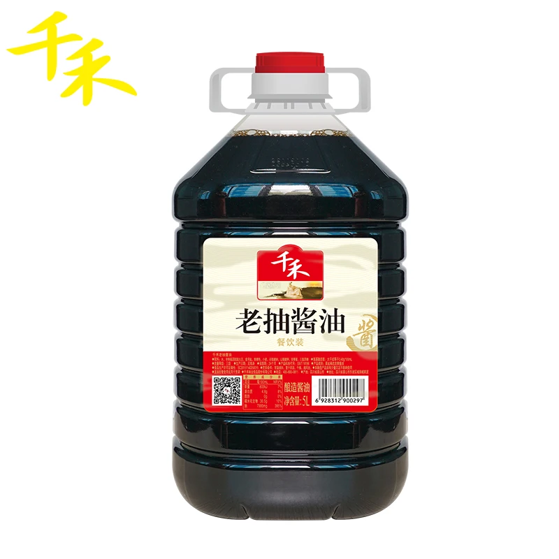 Оптовая продажа Qianhe Лучший органический соевый соус без натрия оптом