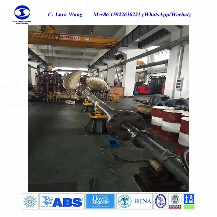 Marine Boat Propulsion System Rudder Propeller Deck Installation Azimuth Thrusters