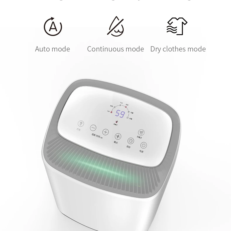 40 Pints Wifi Control Humidity Home Use Dehumidifier Dry Cloth