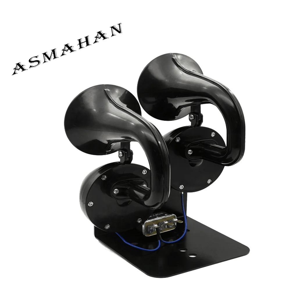 12V/24V Marine Trumpet Horn Electric Twin Dual Electric Stainless Steel Powerful Boat Horn motorcycle horn