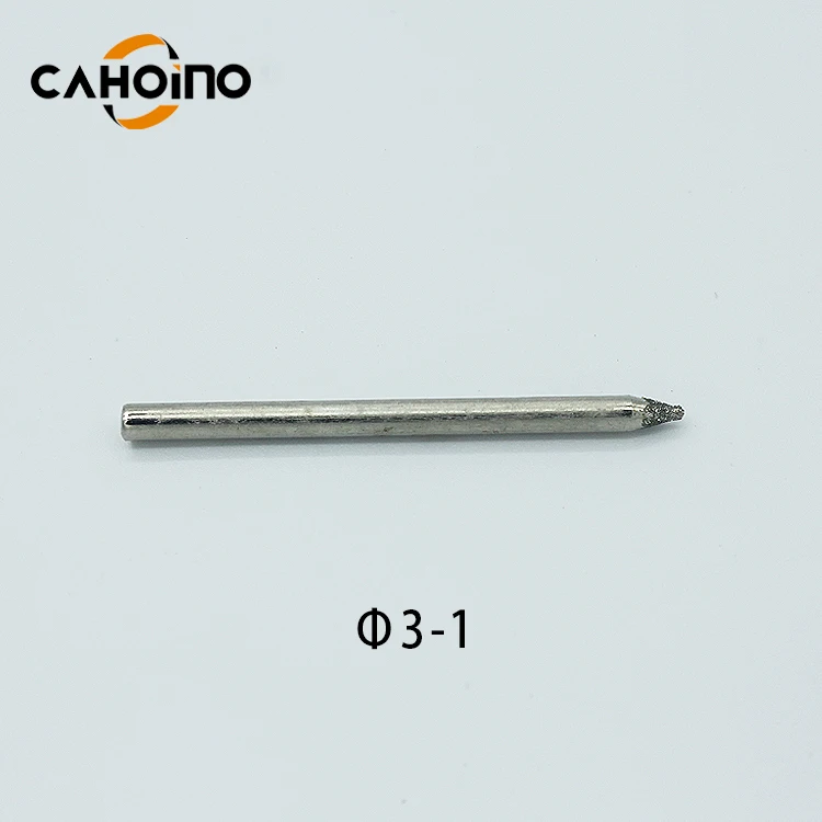 Manufacturer 3MM shank Electroplated  Mounted Points Diamond Grinding Head Coated  Shank a ball  for Dreme