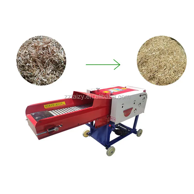 chaff cutter machine farm goat feed grass cutting machine for cow feed