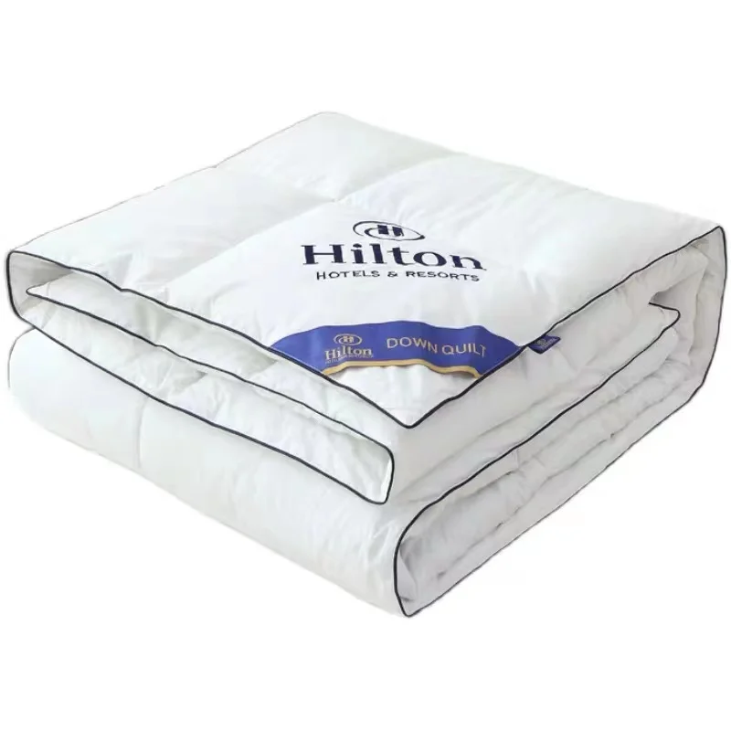 Hilton Healthy Bedding Sleep Comforter 100% Microfiber King Size, 4kg with Handbag