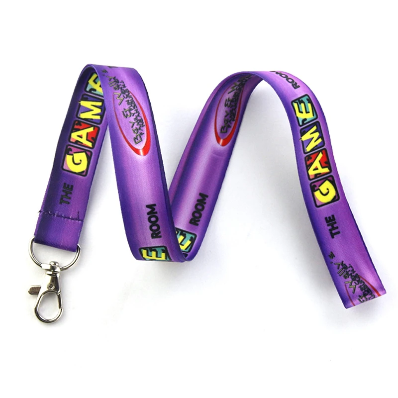 Champion Lanyard Keychain Lanyard Impresora Good Price Silk Printing Lanyard