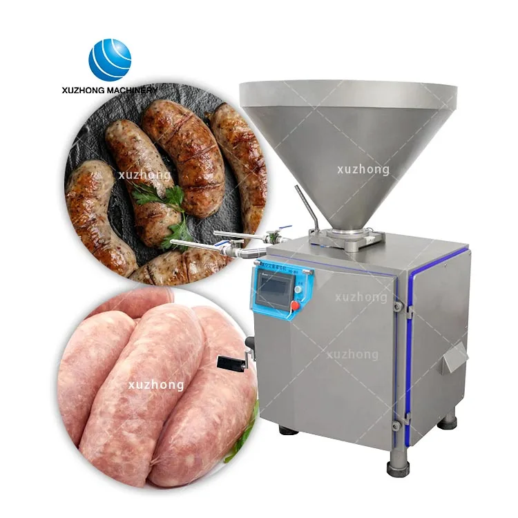 industrial vacuum sausage stuffers automatic sausage production line vacuum sausage filling machine