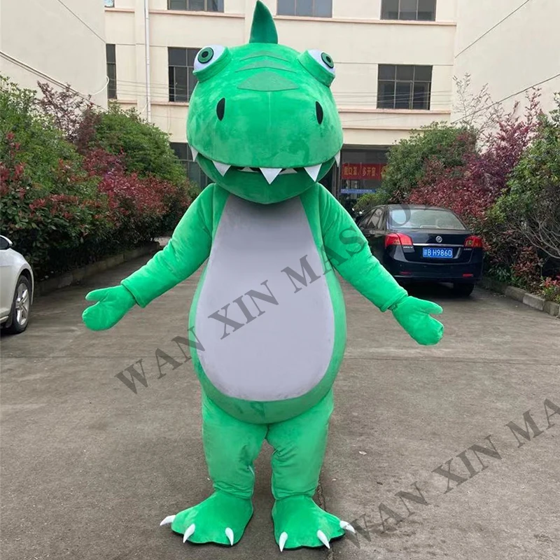 Performance Crocodile Mascot Costume for Adult Cartoon Animal mascot costume cartoon character