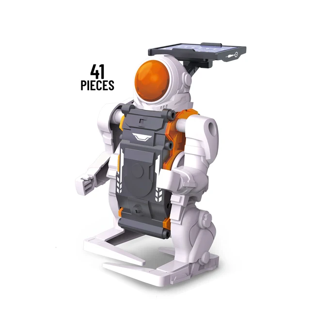 Kid learning science new energy space rambler diy assemble blocks toy steam educational toys