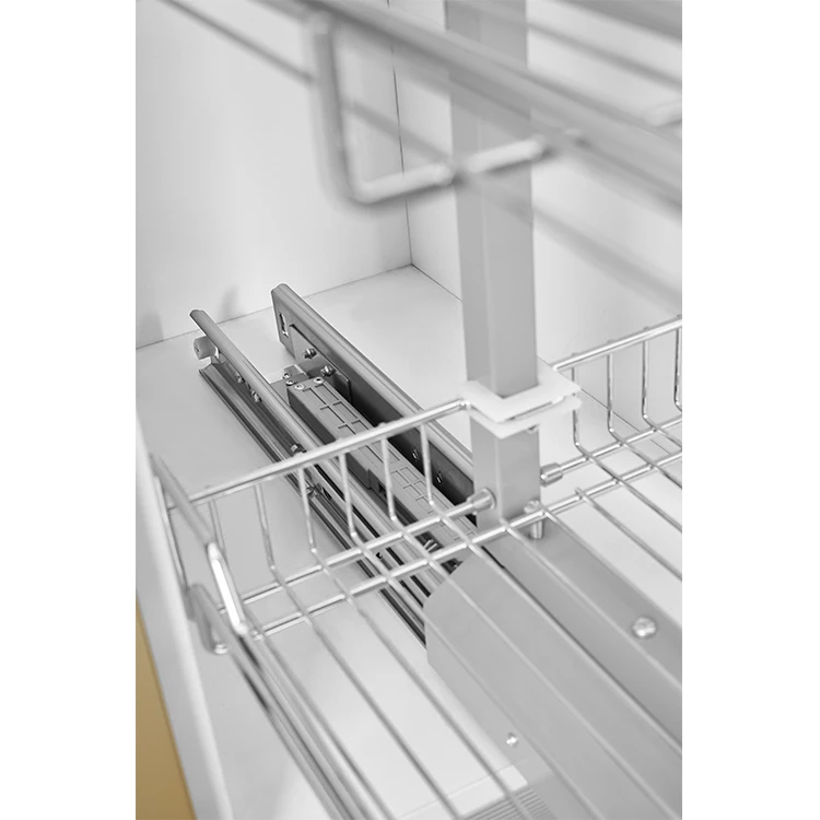 Custom Soft close Kitchen Cabinet Cupboard Hardware Slide Pull Out Basket Storage Shelf Racks Pantry Unit Organizer