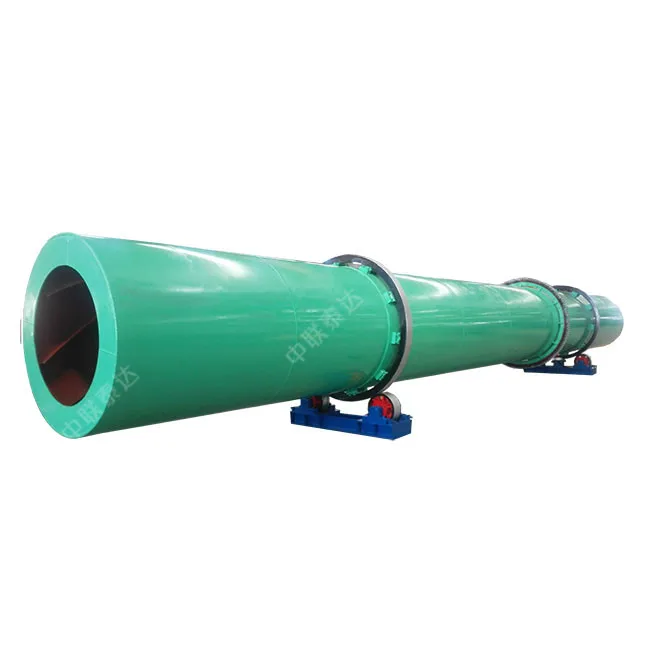 10TPH Output MGT Rotary Drum Dryer With Dispersing Lifting Plates For Drying Bentonite Clay Kaolin With Best Price