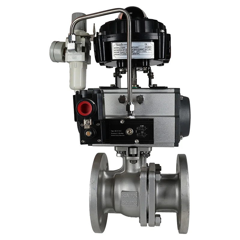 Pneumatic Air Filter Regulator Lubricator and Limit Switch and  Pneumatic Positioner for Pneumatic Actuator