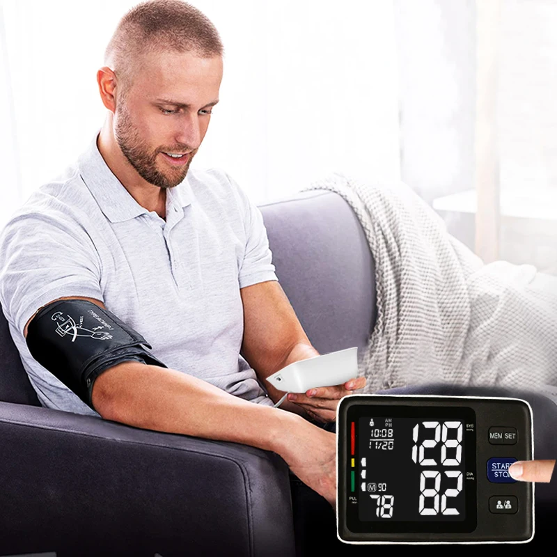 Health Care Products Bp Operator Blood Pressure Monitor Digital BP Machine Medical Arm OEM Blood Pressure Monitor 4G